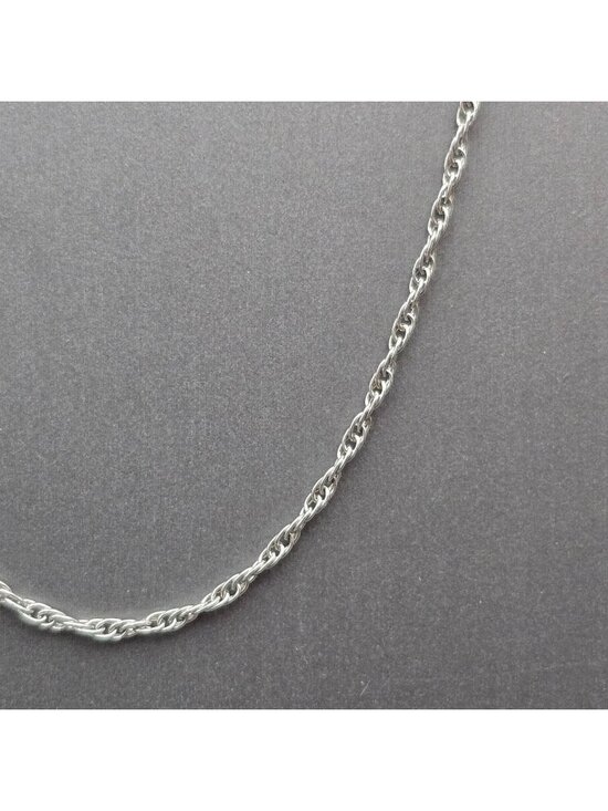 James Avery Jewelry - James Avery Sterling Silver Medium Rope Necklace 24" Retired 2mm Chain